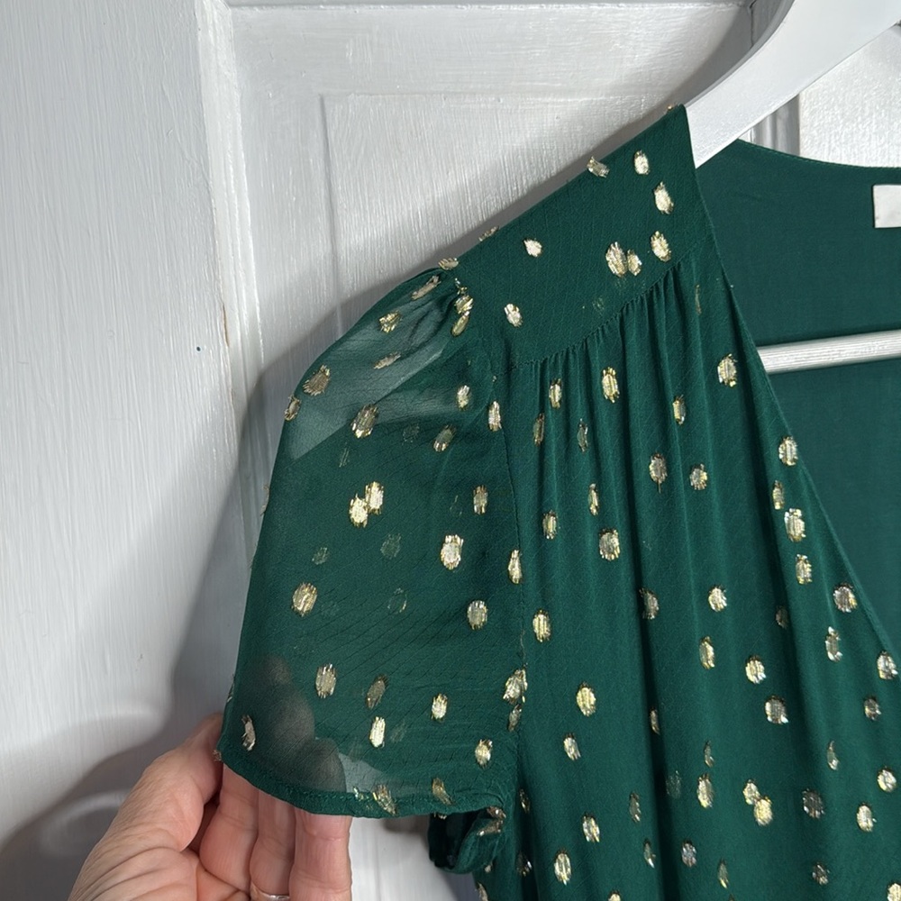 SEZANE Robe Armelle Maxi Wrap Dress Style-Hunting W1480 Sz 36 FR or 4 US - Picture 5 of 14